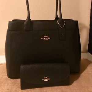 COACH BAG & WALLET SET